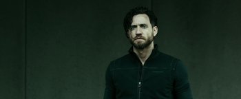 Movie still from “Point Break” (2015), directed by Ericson Core – Close Up shot, Over the shoulder angle