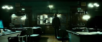 Movie still from “Point Break” (2015), directed by Ericson Core – Wide shot, Over the shoulder angle