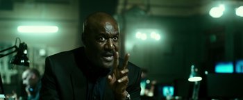 Movie still from “Point Break” (2015), directed by Ericson Core – Close Up shot, Over the shoulder angle