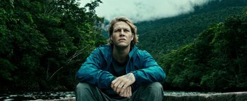 Movie still from “Point Break” (2015), directed by Ericson Core – Medium shot, Low angle