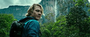 Movie still from “Point Break” (2015), directed by Ericson Core – Medium shot, Low angle