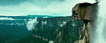 Movie still from “Point Break” (2015), directed by Ericson Core – Extreme Wide shot, Low angle