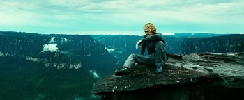 Movie still from “Point Break” (2015), directed by Ericson Core – Wide shot, Low angle