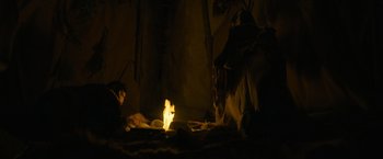 Movie still from “Prey” (2022), directed by Dan Trachtenberg – Wide shot, High angle