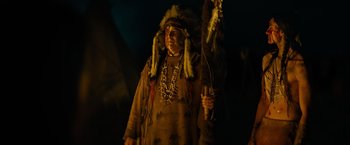 Movie still from “Prey” (2022), directed by Dan Trachtenberg – Medium shot, Over the shoulder angle