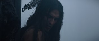 Movie still from “Prey” (2022), directed by Dan Trachtenberg – Close Up shot, Low angle