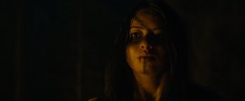Movie still from “Prey” (2022), directed by Dan Trachtenberg – Close Up shot, High angle