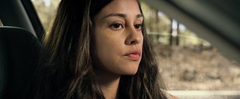Movie still from “Rambo: Last Blood” (2019), directed by Adrian Grunberg – A person with long hair; Close Up shot, Low angle