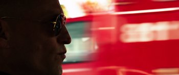 Movie still from “Rampart” (2011), directed by Oren Moverman – Extreme Close Up shot, Low angle