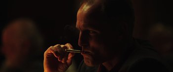 Movie still from “Rampart” (2011), directed by Oren Moverman – Close Up shot, Low angle