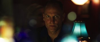 Movie still from “Rampart” (2011), directed by Oren Moverman – Close Up shot, Low angle