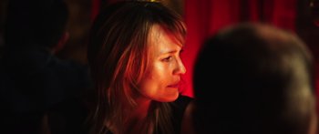 Movie still from “Rampart” (2011), directed by Oren Moverman – Close Up shot, Over the shoulder angle