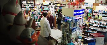 Movie still from “Rampart” (2011), directed by Oren Moverman – Medium shot, Low angle