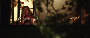 Movie still from “Rampart” (2011), directed by Oren Moverman – Medium shot, Over the shoulder angle