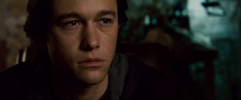 Movie still from “The Lookout” (2007), directed by Scott Frank – A man's eyes and face; Close Up shot, High angle
