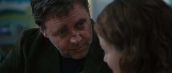 Movie still from “The Next Three Days” (2010), directed by Paul Haggis – A person looking at another person; Close Up shot, Over the shoulder angle