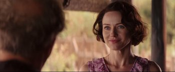 Movie still from “The Painted Veil” (2006), directed by John Curran – A person looking at the camera; Close Up shot, Over the shoulder angle