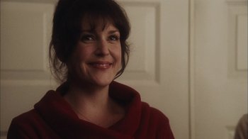 Movie still from “The Perks of Being a Wallflower” (2012), directed by Stephen Chbosky – A person smiling for a picture; Close Up shot, Over the shoulder angle