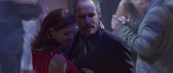 Movie still from “The Punisher” (2004), directed by Jonathan Hensleigh – A man and a woman are dancing together; Close Up shot, Low angle