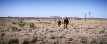 Movie still from “There Will Be Blood” (2007), directed by Paul Thomas Anderson – Extreme Wide shot, Low angle