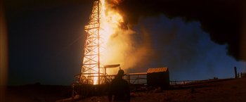 Movie still from “There Will Be Blood” (2007), directed by Paul Thomas Anderson – Extreme Wide shot, Low angle