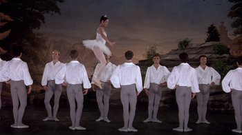 Movie still from “Top Secret!” (1984), directed by Jim Abrahams – Wide shot, Low angle