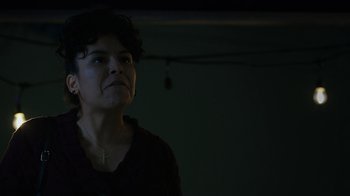 Movie still from “Snowfall” (2017), directed by Hiro Murai – Close Up shot, Low angle