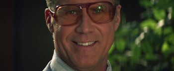 Movie still from “Zeroville” (2019), directed by James Franco – A person wearing glasses; Close Up shot, Low angle