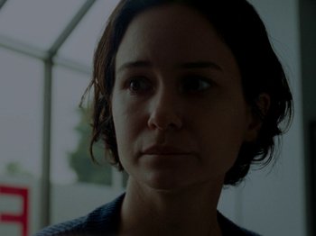 Movie still from “Mid90s” (2018), directed by Jonah Hill – A person looking at the camera; Close Up shot, Low angle