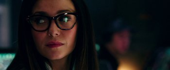 Movie still from “xXx: Return of Xander Cage” (2017), directed by D.J. Caruso – A person wearing glasses; Close Up shot, Over the shoulder angle