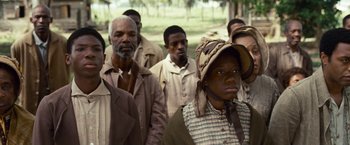 Movie still from “12 Years a Slave” (2013), directed by Steve McQueen – Medium shot, High angle
