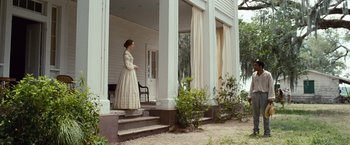 Movie still from “12 Years a Slave” (2013), directed by Steve McQueen – Wide shot, Low angle