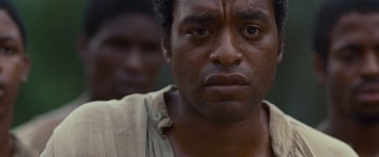 Movie still from “12 Years a Slave” (2013), directed by Steve McQueen – Close Up shot, Over the shoulder angle