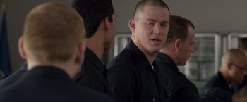 Movie still from “21 Jump Street” (2012), directed by Phil Lord – Close Up shot, Over the shoulder angle