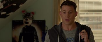 Movie still from “21 Jump Street” (2012), directed by Phil Lord – Medium shot, Over the shoulder angle