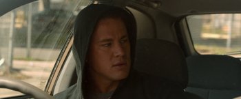 Movie still from “21 Jump Street” (2012), directed by Phil Lord – Close Up shot, Over the shoulder angle