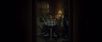 Movie still from “21 Jump Street” (2012), directed by Phil Lord – Wide shot, High angle