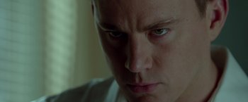 Movie still from “21 Jump Street” (2012), directed by Phil Lord – Close Up shot, Low angle