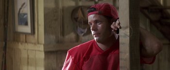 Movie still from “50 First Dates” (2004), directed by Peter Segal – A person with a hat on; Close Up shot, Low angle