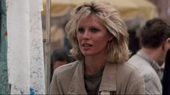 Movie still from “9½ Weeks” (1986), directed by Adrian Lyne – A person wearing a jacket; Close Up shot, Low angle