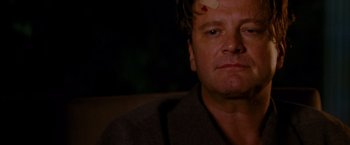 Movie still from “A Single Man” (2009), directed by Tom Ford – A person wearing a jacket; Close Up shot, Low angle