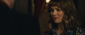 Movie still from “About Time” (2013), directed by Richard Curtis – A person wearing a blue shirt; Close Up shot, Over the shoulder angle