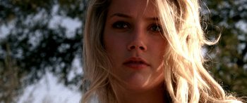 Movie still from “All the Boys Love Mandy Lane” (2006), directed by Jonathan Levine – A person with long hair; Close Up shot, Low angle