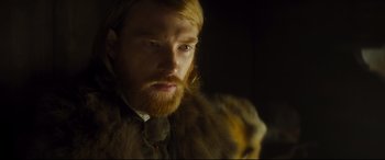 Movie still from “Anna Karenina” (2012), directed by Joe Wright – A person wearing a fur coat; Close Up shot, Over the shoulder angle