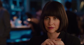 Movie still from “Ant-Man” (2015), directed by Peyton Reed – A person wearing a black shirt; Close Up shot, Over the shoulder angle