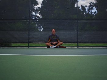 Movie still from “Some Kind of Heaven” (2020), directed by Lance Oppenheim – Wide shot, High angle