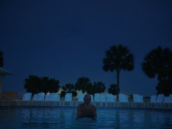 Movie still from “Some Kind of Heaven” (2020), directed by Lance Oppenheim – Wide shot, High angle