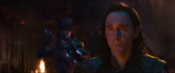 Movie still from “Avengers: Infinity War” (2018), directed by Anthony Russo – Close Up shot, Over the shoulder angle