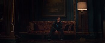 Movie still from “Avengers: Infinity War” (2018), directed by Anthony Russo – Wide shot, High angle