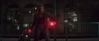 Movie still from “Avengers: Infinity War” (2018), directed by Anthony Russo – Medium shot, Low angle